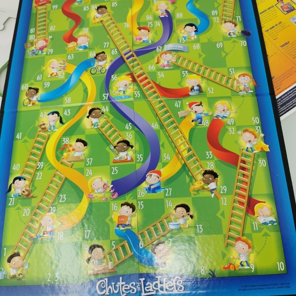 Hasbro Chutes and Ladders Board Game - Picture 3 of 6